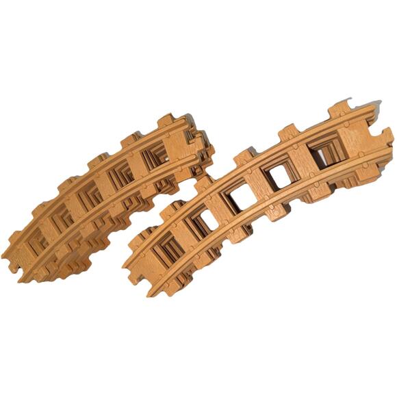 Vintage LIONEL Happy Huff-N-Puff 1970s HH&P Toy Push Train Set Resin w 12 Tracks - Picture 12 of 13